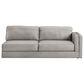 Ashley 2-Piece Leather Sofa with Chaise in Glacier, , large