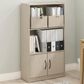 HOMLUX 3-Tier Open Shelf Bookcase with 2-Door Storage Cabinet in Metropolitan Pine, , large