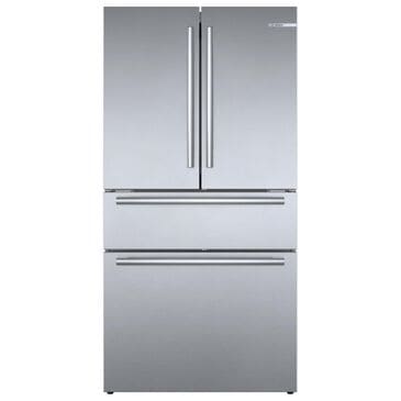Bosch 36" French 4-Door with 3 Freezer Drawers Refrigerator in Stainless Steel, , large
