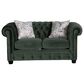 Decor-Rest Furniture Stationary Loveseat in Green, , large