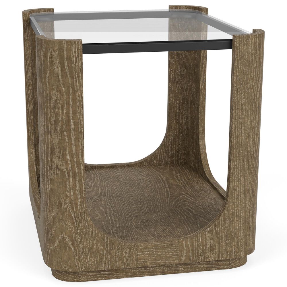 Riverside Furniture Enzo End Table in Nutmeg, , large