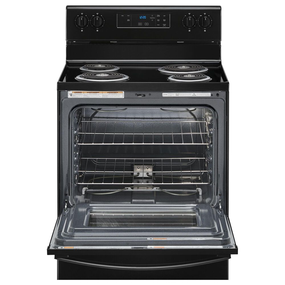 Whirlpool 4.8 Cu. Ft. Freestanding Electric Range with Keep Warm in Black, , large