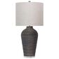 Flair Industries Windward Table Lamp in Grey and White, , large