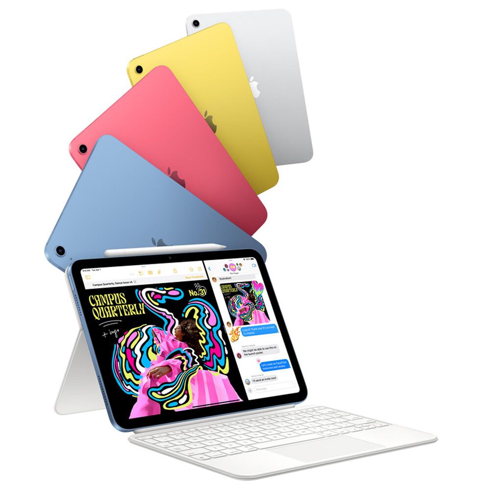 Apple iPad 11-Inch A16 Chip with Wi-Fi only - 512GB in Pink with 2-Year AppleCare+, , large