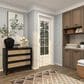 Maple and Jade 3-Drawer Room Cabinet in Black and Beige, , large