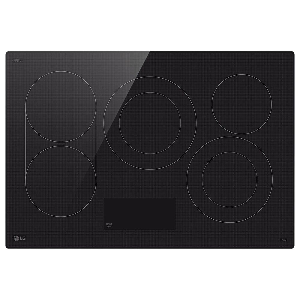 LG 2-Piece Kitchen Package with Stainless Steel 6.4 Cu Ft. Combination Wall Oven and Black 30" Smart Electric Cooktop, , large