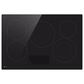 LG 2-Piece Kitchen Package with Stainless Steel 6.4 Cu Ft. Combination Wall Oven and Black 30" Smart Electric Cooktop, , large