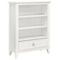 New Haus Emma Regency Bookcase in Warm White, , large