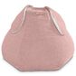 Jaxx HopSeat Bunny Oval Shaped Large Bean Bag Chair in Pink, , large