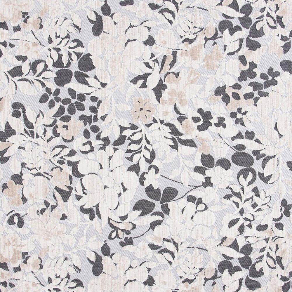 Safavieh Cabana CBN672A 9' x 12' Ivory and Charcoal Indoor/Outdoor Area Performance Rug, , large