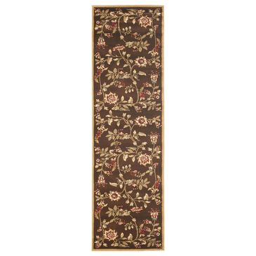 Safavieh Lyndhurst LNH552 2"3" x 16" Brown and Multicolor Runner, , large