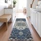 Dalyn Rug Company Silk Road Navy, Beige, Ivory, Gold, Copper and Gray 2"3" x 7"6" Runner, , large