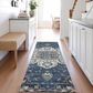 Dalyn Rug Company Silk Road Navy, Beige, Ivory, Gold, Copper and Gray 2"3" x 7"6" Runner, , large