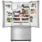 Maytag 25 Cu. Ft. 36-In Wide French Door Refrigerator with PowerCold Feature, , large
