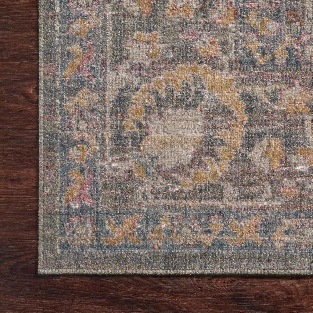Chris Loves Julia x Loloi Rosemarie 7&#39;10&quot; x 10&#39; Stone and Multicolor Area Rug, , large