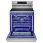 LG 2-Piece Kitchen Package with 6.3 Cu. Ft. Smart Freestanding Electric Range and 2.1 Cu. Ft. Smart Over-the-Range Microwave in Printproof Stainless Steel, , large