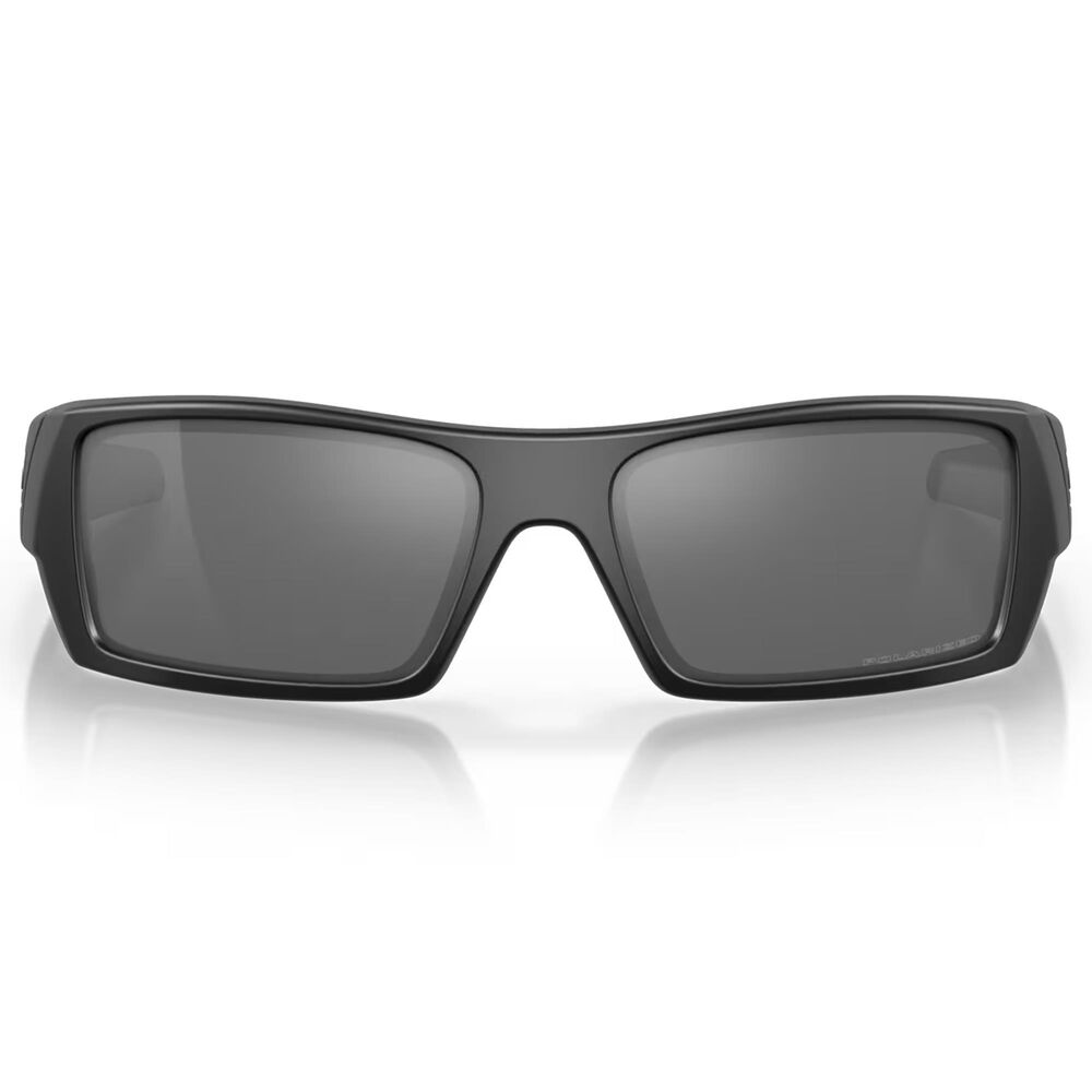 Oakley Men&#39;s Sunglasses with Black Iridium Polarized Lenses in Matte Black, , large