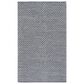 Safavieh Montauk MTK275F 5" x 8" Grey and Ivory Area Rug, , large