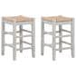 Ashley Mirimyn Counter Stool Set of 2 in White, , large