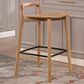 Jennifer Taylor Home Sven 26.5" Counter Stool in Natural Blonde and Black, , large