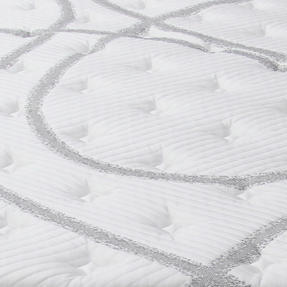 Sleeptronic Berkshire Warren Medium Euro Pillow Top King Mattress with Low Profile Box Springs, , large
