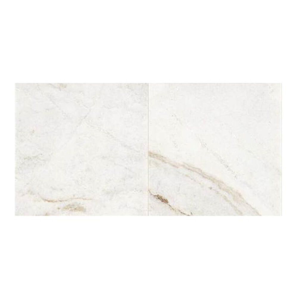 Dal-Tile Marble Daphne White 12" x 24" Polished Natural Stone Tile, , large