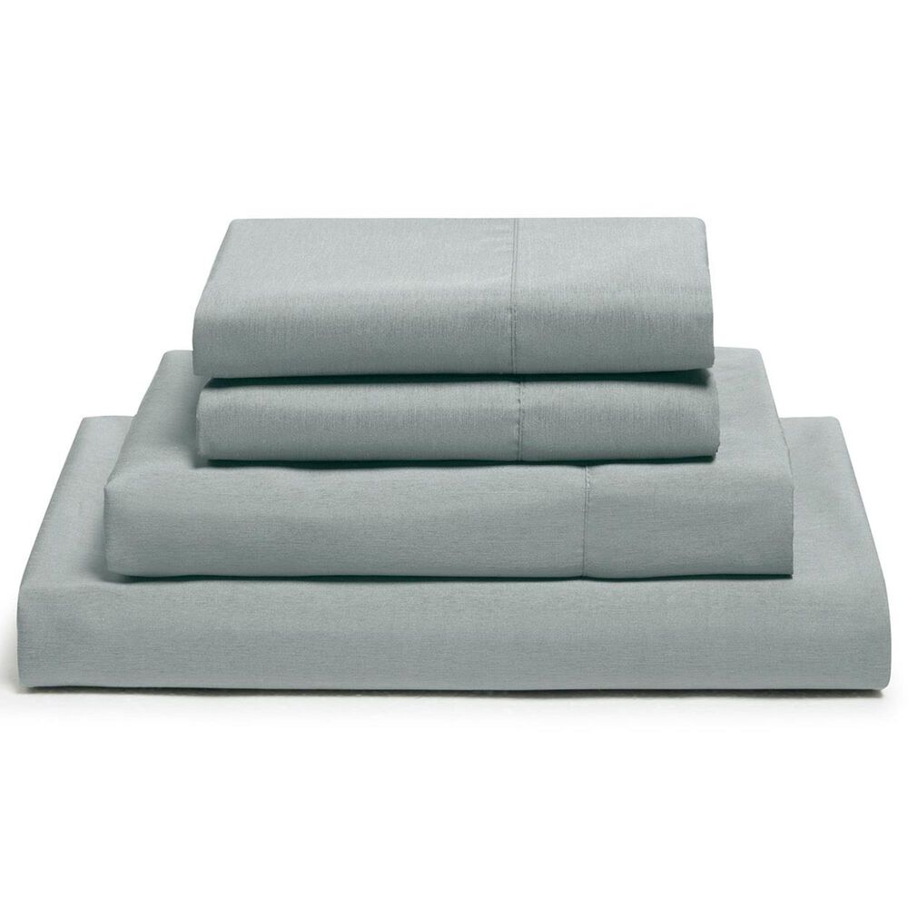 Sanders Collection Premium Bamboo 4-Piece Queen Sheet Set in Silver, , large