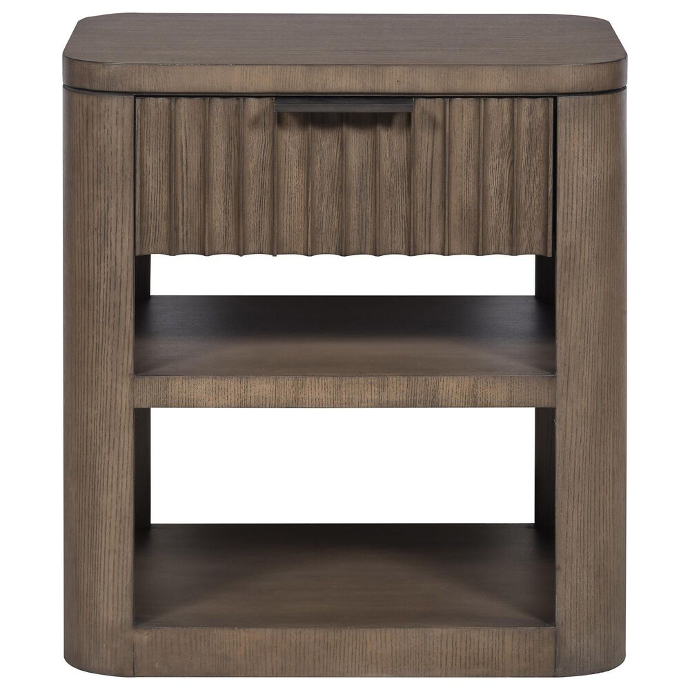 Vanguard Furniture Grandhaven 1-Drawer Nightstand in Flaxen Stone, , large