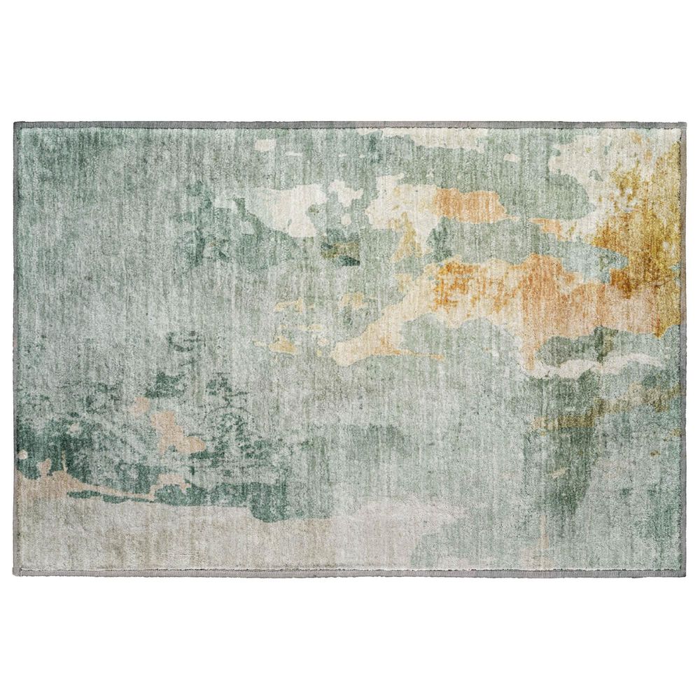 Dalyn Rug Company Bresca 1"8" x 2"6" Seafoam Indoor/Outdoor Area Rug, , large