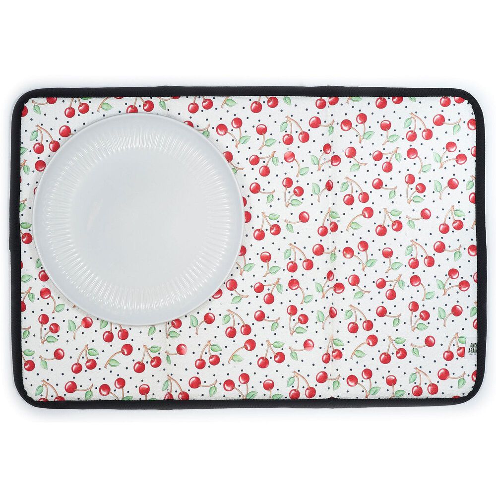 Once Again Home Cherry Harvest Drying Mat in Red, , large