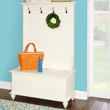 Parkerville Furniture Line Whitehurst Hall Tree in White, , large