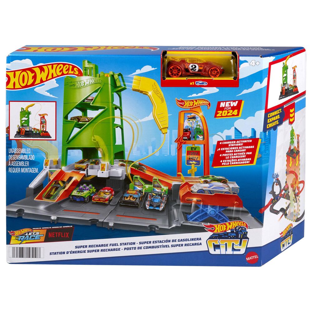 Mattel City Super Fuel Station, , large