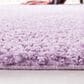 Safavieh August Shag 5"3" Round Lilac Area Rug, , large
