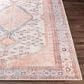 Surya Amelie AML-2326 5"3" x 7"3" Blush, Ivory, Aqua, Peach, Camel and Charcoal Area Rug, , large