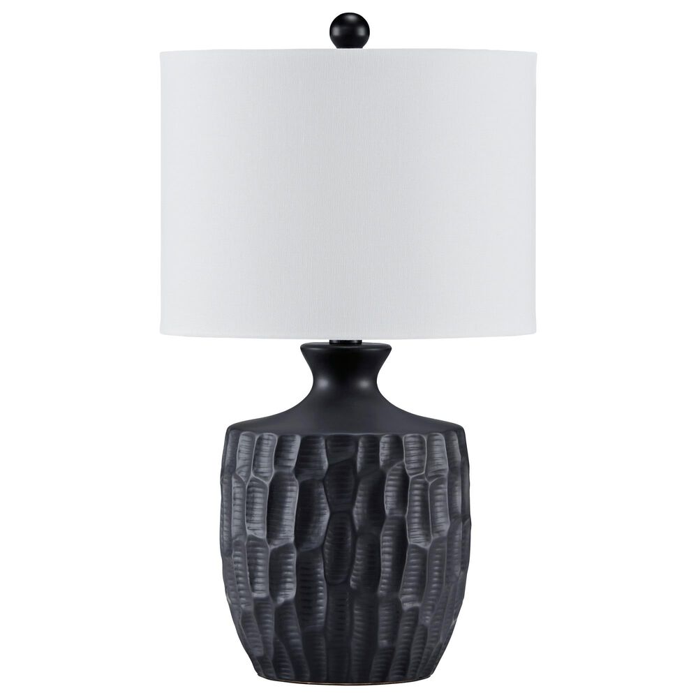 Ashley Ellisley Table Lamp in Matte Black, , large