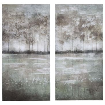 Ashley Marksen 40" x 20.13" Wall Art Set in Multicolor (Set of 2), , large