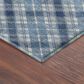 Dalyn Rug Company Soft Essentials Plaid Denim 3" x 5" Indoor/Outdoor Area Rug, , large