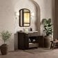 James Martin Vanities Gracyn 36" Single Bathroom Vanity in Sable with 3 cm Victorian Silver Quartz Top and Rectangular Sink, , large