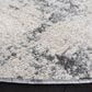 Safavieh Aston ASN704 6"7" Round Ivory and Grey Area Rug, , large