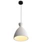 Golden Lighting Aethera 14" 1-Light LED Pendant in White Sandstone, , large