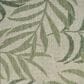 Nourison Garden Oasis GOA01 Ivory and Green 6" x 9" Indoor/Outdoor Area Rug, , large