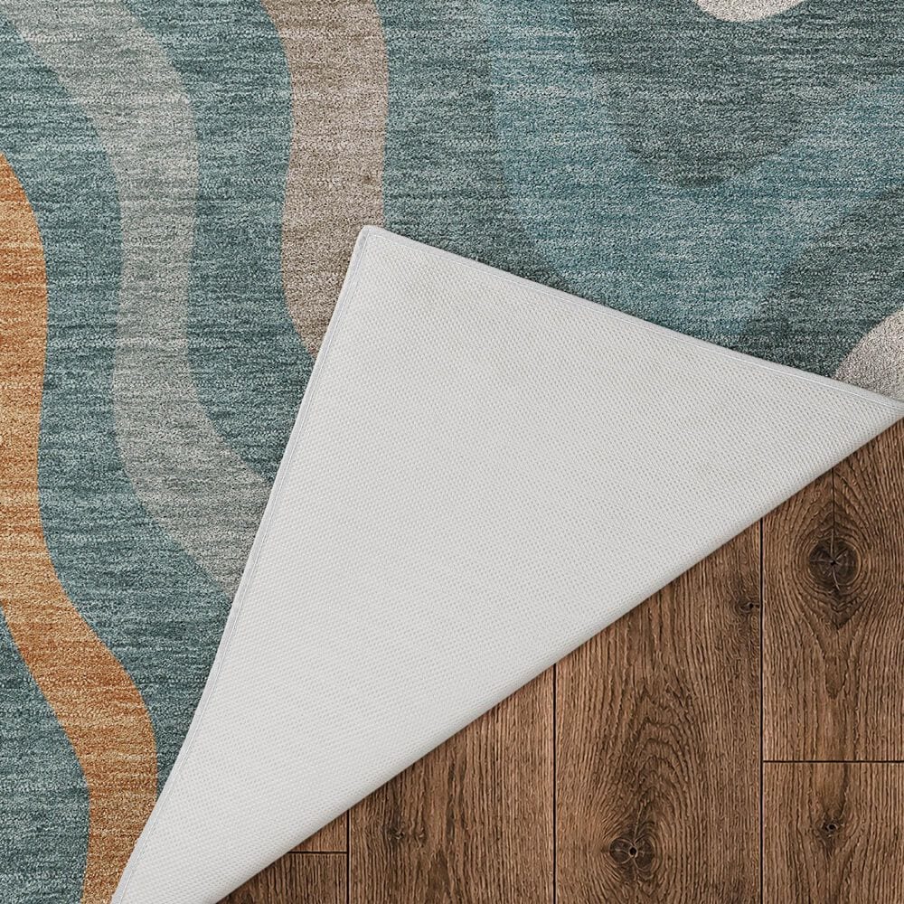 Dalyn Rug Company Kenner Teal 10' x 14' Area Rug, , large