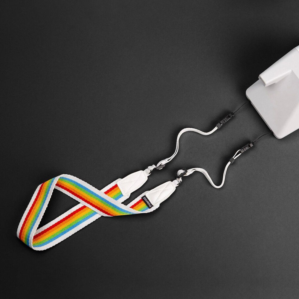 Polaroid Camera Strap Flat - White, , large