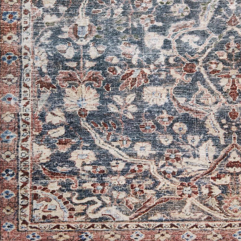 Chris Loves Julia x Loloi Jules 7&#39;6&quot; x 9&#39;6&quot; Denim and Spice Area Rug, , large