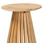 Baxton Studio Caribic End Table in Natural, , large