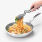 Dreamfarm Clongs Lite Non Scratch Stainless Steel Tongs in Gray, , large