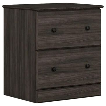 Lemoore Essential 2-Drawer Nightstand in Grey Walnut, , large