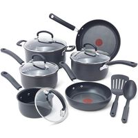 T-Fal Ultimate HA NS 12-Piece Set in Dark Gray