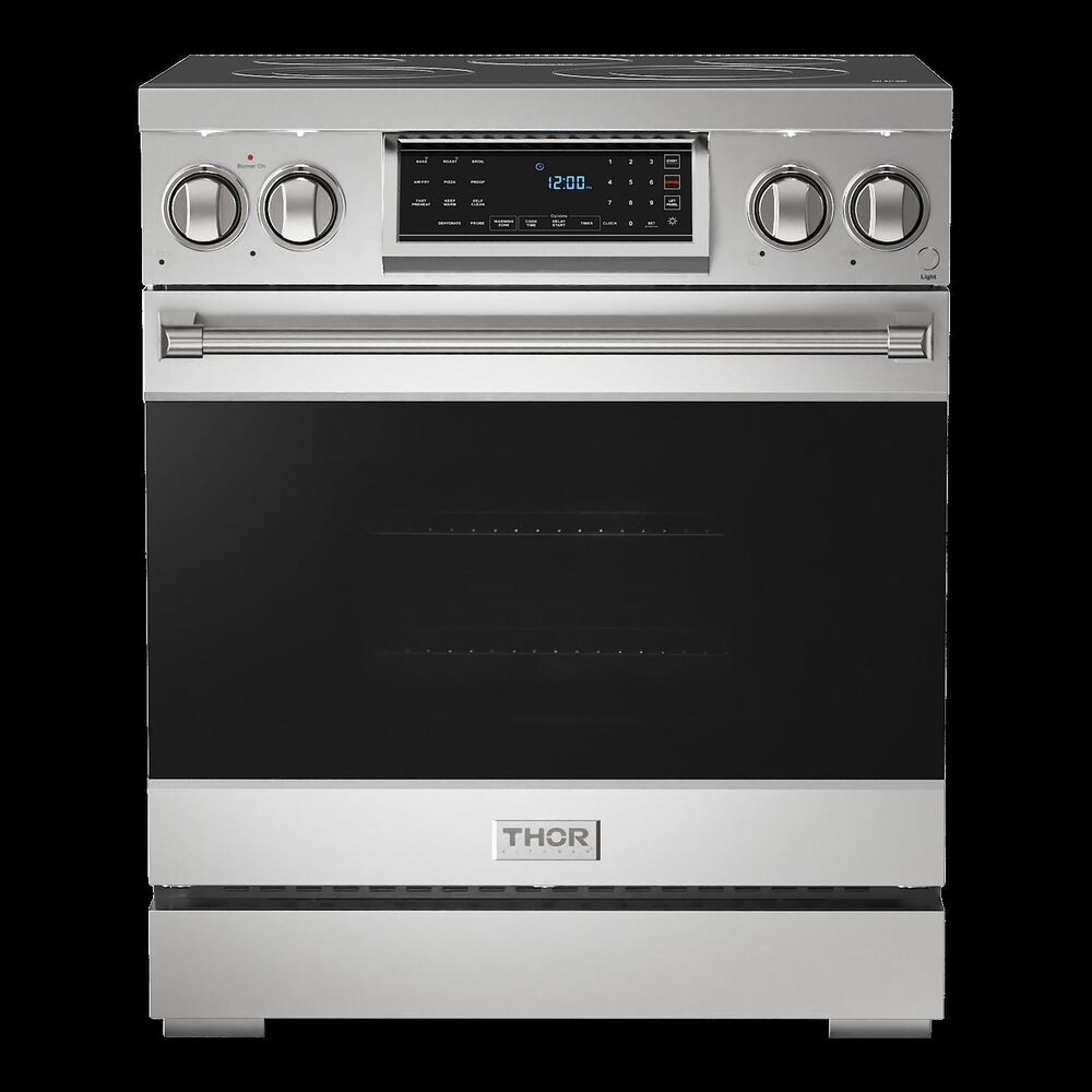 Thor Kitchen Gordon Ramsay 4.55 Cu. Ft. Professional Electric Range in Stainless Steel, , large