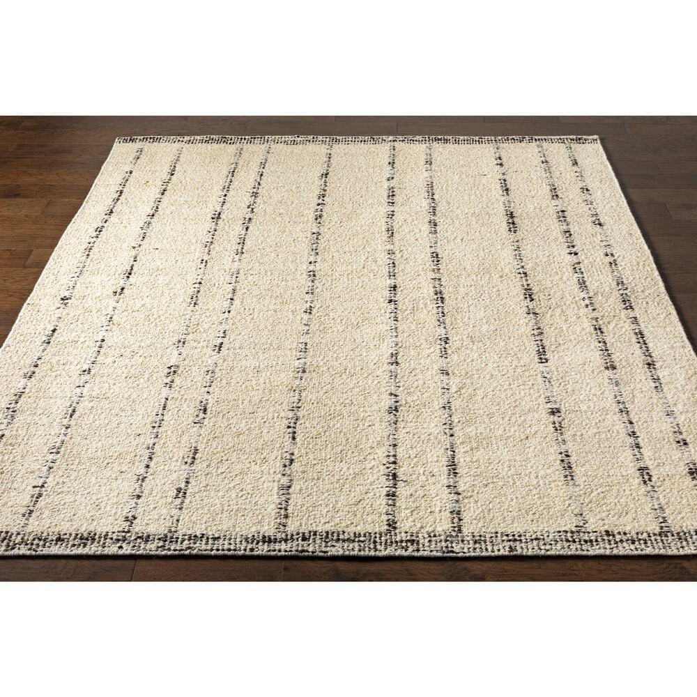 Surya Machu Picchu 12&#39; x 15&#39; Cream, Ivory, Dark Brown, Charcoal, Black and Light Gray Area Rug, , large